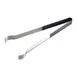 Winco PTPH-12 Pom Tong, 12" Stainless Steel, Heavy Duty, Insulated PVC Handle, Black 1 image