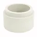 Winco RSB-6 Rubber Scrap Block – 6-1/2" Dia x 4" Deep, Durable Rubber for Dishwashing Tables, Red 1 image