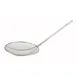 Winco SC-12R 12" Diameter Round x 13" Handle Nickel Plated Wire Skimmer 1 image