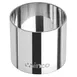 Winco SPM-21R 2" x 1 3/4" Round Stainless Steel Culinary Pastry Mold / Dishwasher Safe 1 image