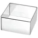 Winco SPM-275S 2-3/4" x 2-3/4" Square Stainless Steel Culinary Pastry Mold, Dishwasher Safe 1 image