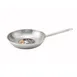 Winco SSFP-11 11" Stainless Steel Induction Ready Round Fry Pan 1 image