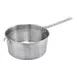 Winco SSS-3 8.5" x 4" Stainless Steel Spaghetti Strainer - Round 1 image