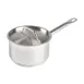 Winco SSSP-2 2 Qt. Induction-Ready Premium Stainless Steel Sauce Pan with Cover 1 image