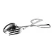 Winco ST-10 Salad Tongs, Spoon/Fork Scissor, 10", Stainless Steel, Satin Finish 1 image