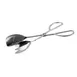 Winco ST-105SF Salad Tongs, Spatula/Fork Scissor, 10-1/2", Stainless Steel 1 image
