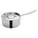 Winco TGAP-4 3-1/2 Qt. Tri-Gen Tri-Ply Induction Ready Sauce Pan with Cover 1 image
