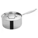 Winco TGAP-5 4-1/2 Qt. Tri-Gen Tri-Ply Induction Ready Sauce Pan with Cover 1 image