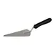 Winco TKP-62 Pizza Server, 6-7/8" X 5-7/8" Stainless Steel Blade w/ Black Polypropylene Handle 1 image