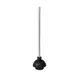 Winco TP-300 Toilet Plunger, Rubber with 19" Wood Handle 1 image