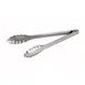 Winco UT-12HT 12" Stainless Steel Extra Heavy Weight Utility Tongs 1 image