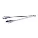Winco UTLK-16 Utility Tongs, 16", with Locking Ring, Coil Spring, 0.9 mm Thick 1 image