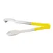 Winco UTPH-12Y Utility Tongs, 12", 1 Pc., Non-Slip, Heat Resistant Up To 220°F, Yellow 1 image