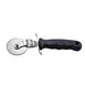 Winco VP-315 Small Pizza Cutter Stainless Steel Wheel 2-1/2" Blade - Black 1 image