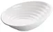 Winco WDM003-202 Hailey Angled Melamine Bowl, 14" 2.75‑Quart White Round, Dishwasher Safe - 12/Case 1 image