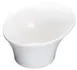 Winco WDM004-201 6.5" White Round Melamine Bowl, 1/2 Qt, Dishwasher Safe, NSF Certified - 24/Case 1 image