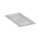 Cambro 30CWCH135 Camwear Food Pan Cover – 1/3 Size Clear Polycarbonate Lid With Handle NSF 1 image