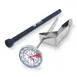 CDN IRB220-F-6.5 Beverage & Frothing Thermometer, 0-220°F, 6.5" Stem, Waterproof, Shatterproof, NSF 1 image