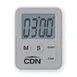 CDN Measurement Tools TM28-S Mini Timer, 2-1/10"W x 3/8"D x 2-3/4"H, 100-Minute, 60-Second Alarm 1 image