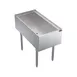 Krowne KRPT-1836-10 18" Pass-Thru Underbar Ice Bin/Cocktail Station w/ 130 lbs. Ice Capacity 1 image