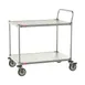 Metro MCP316-2436FF-2 Metro 24" X 36" Stainless 316 Grade Cart, 2 Shelves 1 image