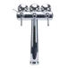 Micro Matic HAVANA3-C-M-W Ct Wine Font, 12-1/2"W x 17"H, Air-Cooled, Chrome, SS Faucets, Medallions 1 image