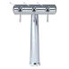 Micro Matic HAVANA3-C-W Countertop Wine Font, 12-1/2"W x 17"H, Air-Cooled, Chrome, 3 Steel Faucets 1 image