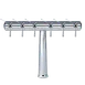 Micro Matic HAVANA6-C-W Tap Tower, 23-3/4" W x 17" H, Air-Cooled, Chrome, Six 304 Steel Faucets 1 image