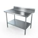 NBR Equipment TG-7224R5 Economy Work Table, 72"W X 24"D X 40-3/4"H Overall Size 1 image