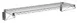 Olympic J1448WSG-SR Wall Mounted Gray-Guard Epoxy Wire Shelf Kit - 36"W x 14"D 1 image