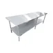 Sapphire Manufacturing SMTE-30120G Worktable 30"X120"X35"H, 18Ga.430S/S Flat Top 1 image