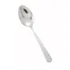 Winco 0001-03 - Dominion Dinner Spoon, 7" 18/0 Stainless Steel Medium-Weight, Vibro Finish - 1 Dozen 1 image