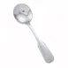 Winco 0006-04 - 6-3/8" Toulouse Bouillon Spoon, 18/0 Stainless Steel, Mirror Finish - 1 Dozen 1 image