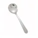Winco 0012-04 - 5-7/8" Windsor Bouillon Spoon, Heavy‑Weight 18/0 Stainless Steel, Vibro Finish - 1 Dozen 1 image