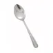 Winco 0014-03 Dominion Dinner Spoon, 7" Heavy‑Weight 18/0 Stainless Steel, Vibro Finish - 1 Dozen 1 image