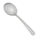 Winco 0014-04 Bouillon Spoon, 5-7/8" Dominion, 18/0 Stainless Steel, Vibro Finish - 1 Dozen 1 image