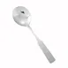 Winco 0025-04 - 6" Houston Bouillon Spoon, 18/0 Stainless Steel, Satin Finish, Heavy - 1 Dozen 1 image