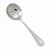 Winco 0036-04 Deluxe Pearl Bouillon Spoon, 5-7/8" Heavy 18/8 Stainless Steel Mirror Finish - 1 Dozen 1 image