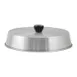 Winco ADBC-10 10" Round Aluminum Basting Cover w/ Bakelite Handle 1 image