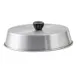 Winco ADBC-9 9" Round Aluminum Basting Cover w/ Bakelite Handle 1 image