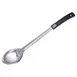 Winco BHON-11 11" Stainless Steel Solid Basting Spoon with Plastic Handle 1 image