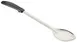 Winco BHOP-15 15" Solid Basting Spoon w/ Black Polypropylene Handle 1 image