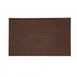 Winco BM-1812B 18" x 12" Rubber Bar Service Mat, Brown 1 image
