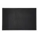 Winco BM-1812K 18" x 12" Rubber Bar Service Mat, Black 1 image