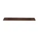 Winco BM-327B 27" X 3-1/4" Rubber Bar Service Mat, Brown 1 image