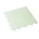 Winco BML-12C 12" x 12" Interlocking Plastic Bar Mat, Clear 1 image