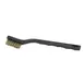 Winco BR-7B 7" Toothbrush Style Utility Brush with Brass Bristles 1 image