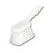 Winco BRN-8P 8" Plastic Scrubbing Brush with Nylon Bristles 1 image