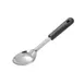 Winco BSOB-11 11" Solid Basting Spoon with Black Rounded Bakelite Handle 1 image
