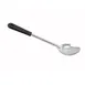 Winco BSOB-13 13" Solid Basting Spoon with Black Rounded Bakelite Handle 1 image